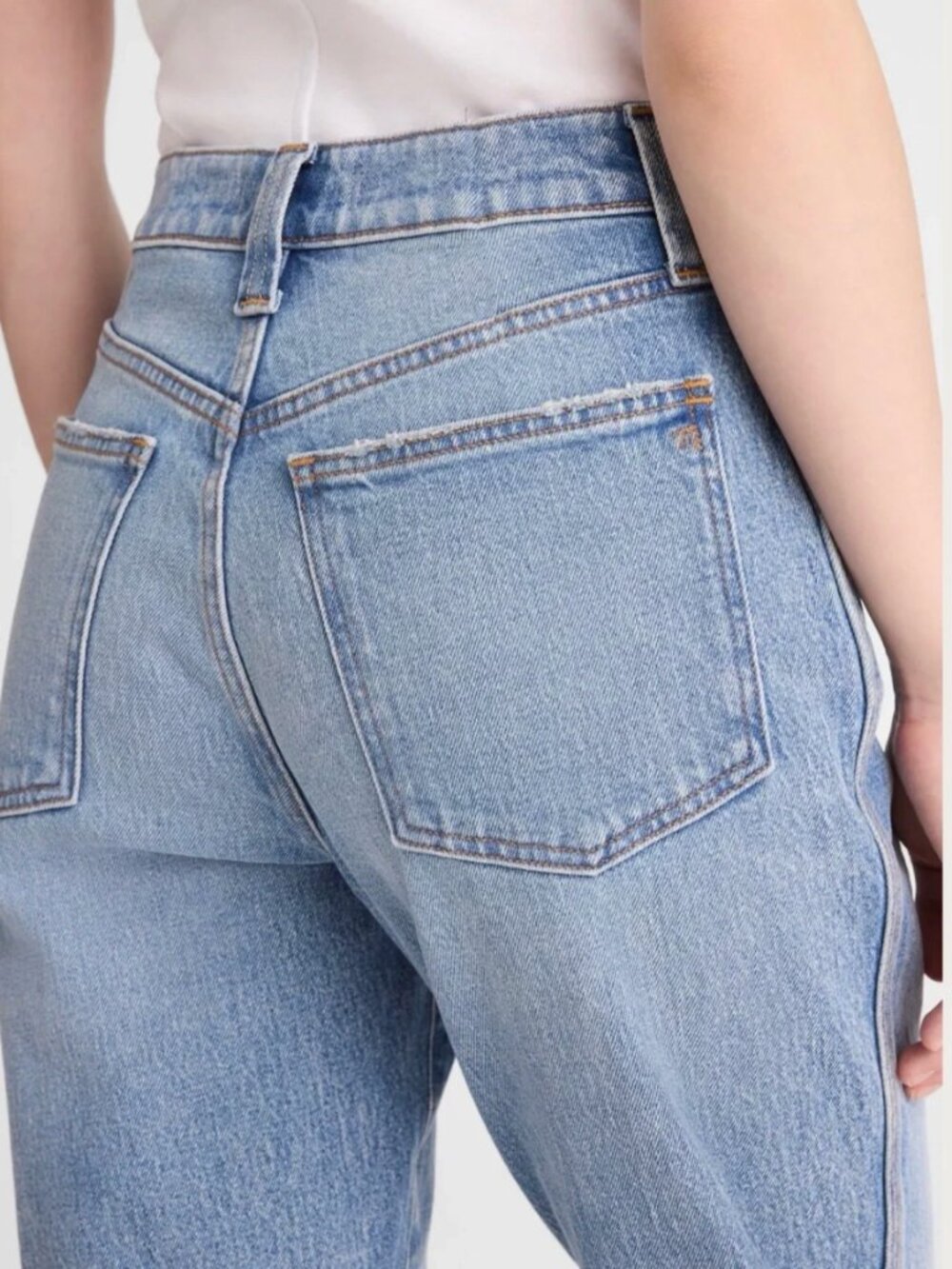 Madewell The Perfect Vintage Jean Raebrook Wash Blue Denim Size 27P - Picture 4 of 10